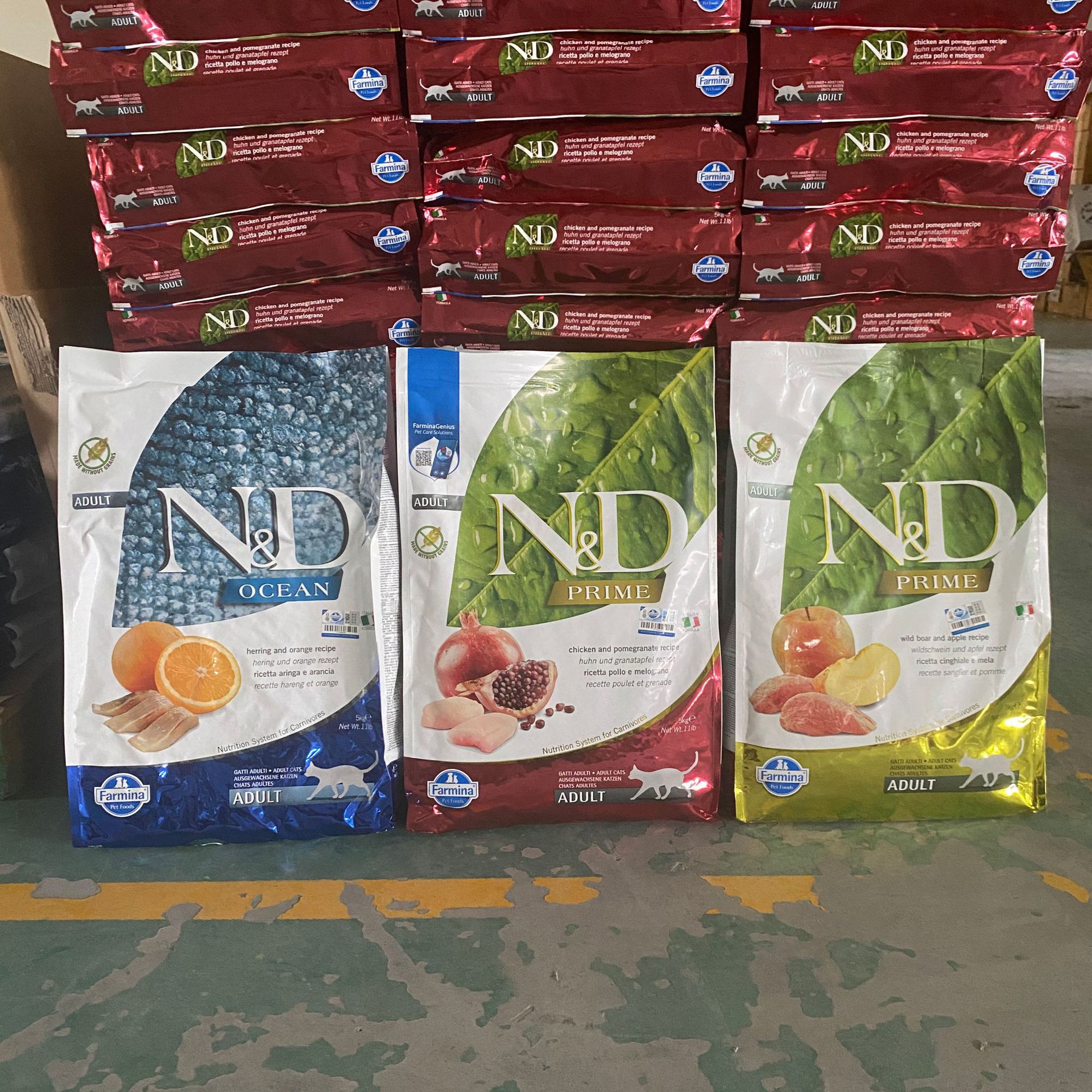 意大利Farmina法米娜法明娜猫粮石榴鸡无谷低敏高蛋白成猫幼猫粮